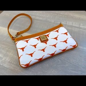 Texas Longhorns Dooney & Bourke White Wristlet